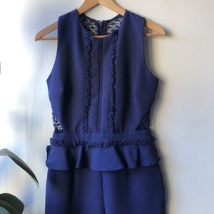Adelyn Rae Royal Blue Jumpsuit